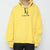 "I AM RICH" slogan printing loose hoodie and hoodie