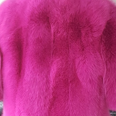 New brand winter true natural fox fur coat thick silver fox women's jacket fox fur coat collar