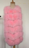 100% Real Fox Fur Vest Natural Whole Fox Fur Vest Gilet Women gilet en fourrure de renard Coat Plus Size S-6XL