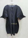 Changpleat 2019 Spring New stripe Women Shirt Blouse Miyak Pleated Fashion Design Single-breasted Loose Large Size Shirts Tide