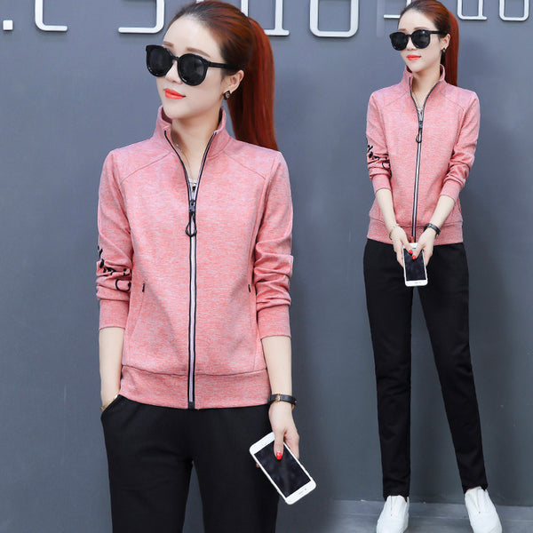 Sportswear female spring 2018 korean version of the new wave of women's casual fashion spring and autumn tourism
