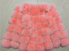 100% Real Fox Fur Vest Natural Whole Fox Fur Vest Gilet Women gilet en fourrure de renard Coat Plus Size S-6XL