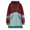 IRINAY100 2019 Spring Summer New Collection original design pachwork oversize hoodies women top