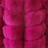 Women's high quality real fox fur vest 100% natural real fur 2019 fashion fur coat jacket vest Genuine Leather coat